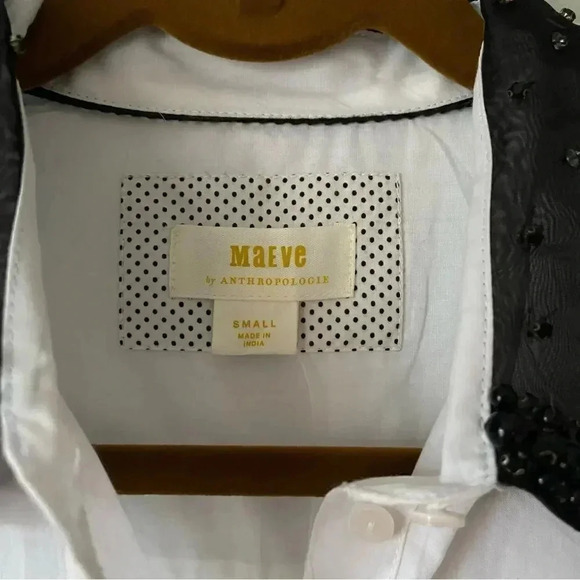 Anthropologie | Maeye Collared Blouse - Picture 9 of 15